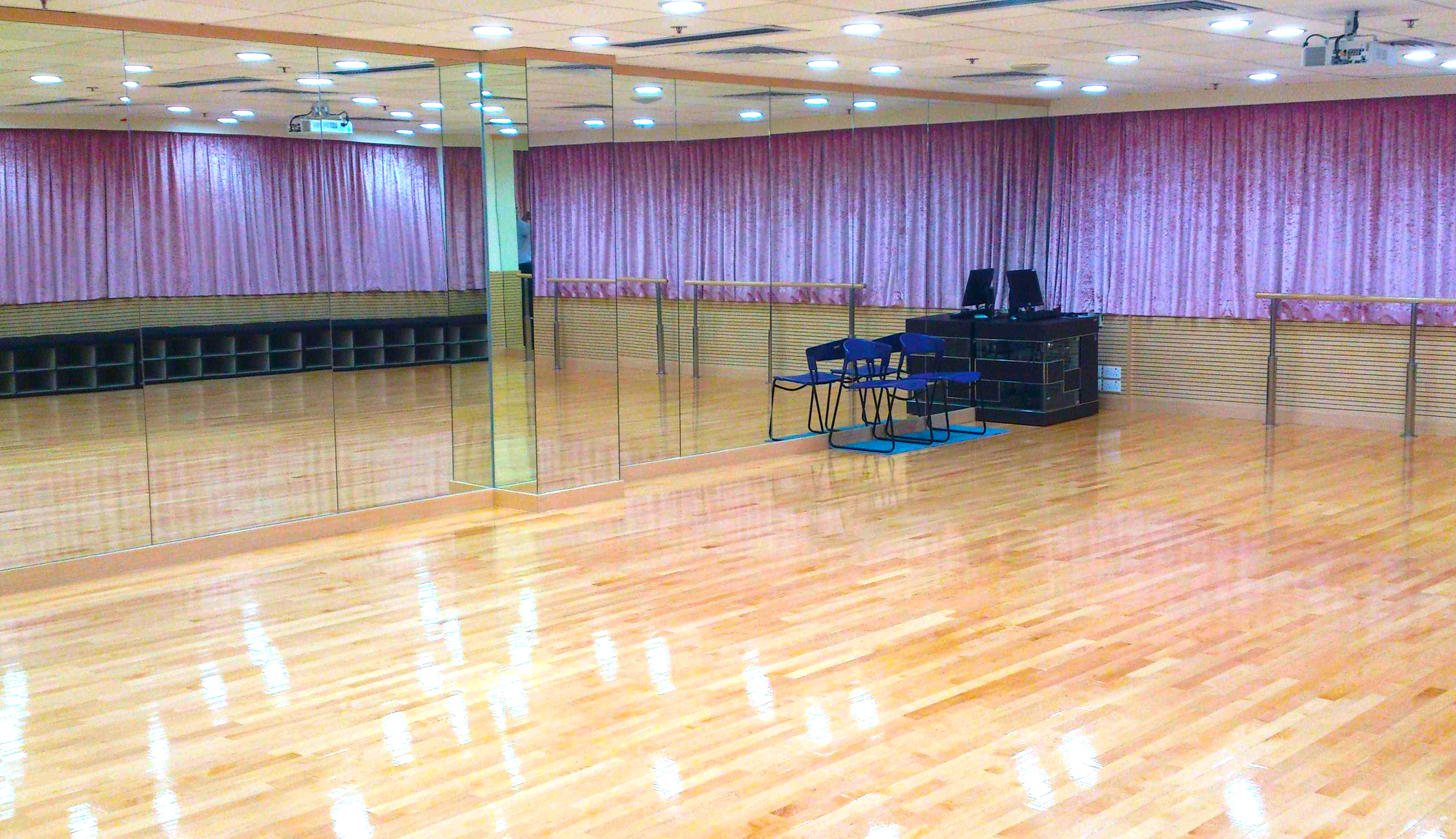Established an Art Room and a Fitness Room at SCE Tower, <br>as well as a Dance Studio at DLB.