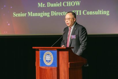 周偉成先生指終身學習能讓人練就堅毅意志、學懂善用時間、確立人生目標，勉勵同學抓緊機會自我增值，才能與時並進。