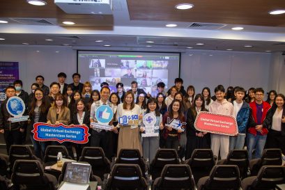 Group photo of speakers, faculty members, students, and online participants at the Masterclass, “How Multinational Organisations Develop Global Learning Cultures and Tailor Talent Development Practices for Subsidiaries”.