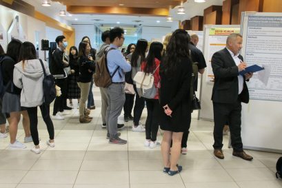 Attendees enjoy the paper and poster presentations on a wide variety of themes.